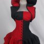 Batman Harley Quin Joker Villain Style Bustle Costume Dress