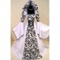 Custom Made White Medieval Victorian Renaissance Wedding Dress