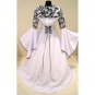 Custom Made White Medieval Victorian Renaissance Wedding Dress
