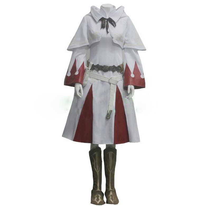 Final Fantasy XIV 14 White Mage  Game Cosplay Costume