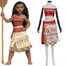2016 Moana Waialiki Princess Moana Dress Custom Made