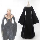 Game of Thrones Cersei Lannister Black Dress Costume D1027