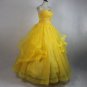 Princess Belle cosplay costume Emma Watson Beauty and The Beast Belle dress