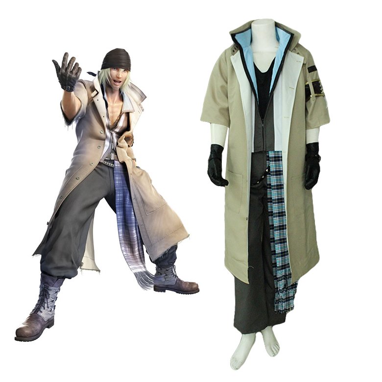 Custom Made Final Fantasy XIII Cosplay Costume For Men
