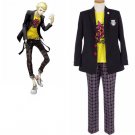 Anime Persona 5 Ryuji Sakamoto Cosplay Costume School Uniform Outfit T-shirt