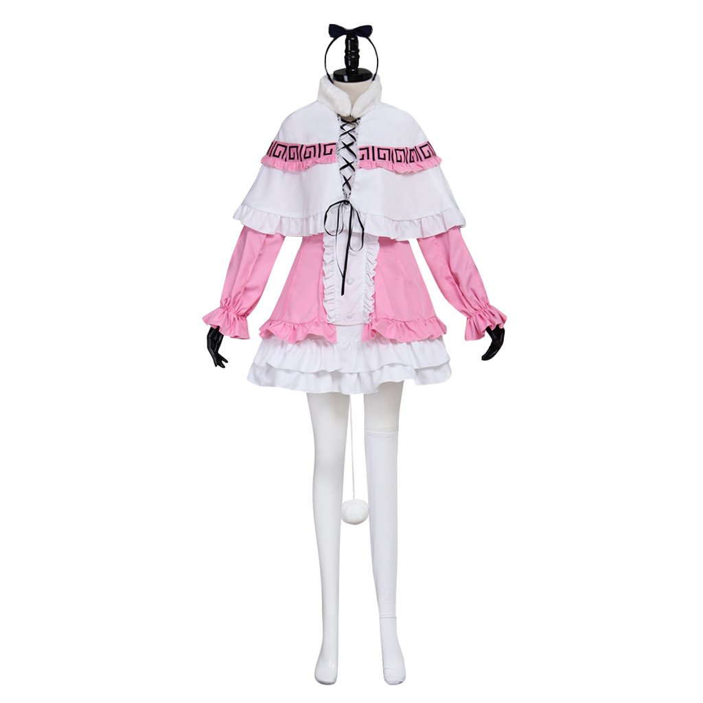 Anime Kobayashi-san Chi no Maid Dragon Kanna Dress Adult Women