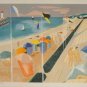 Georges Lambert Signed Art Print -Beach in France
