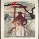 Zhou Brothers Giclee Abstract Art Hand embellished Temperment