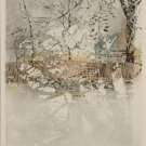 Ulf Onsberg Signed Ltd Ed Art Print- SNOW FENCE