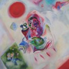 Shoshannah Brombacher Eliahu and Rabbi Signed Giclee