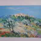 Village Provencal Marcel Belvisi S/N Lithograph Print
