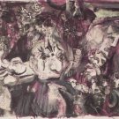 Artist Signed Proof Lithograph Abstract Faces