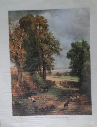 John Constable The Cornfield Lithograph Art Print