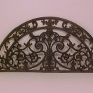 Wall Crescent Cast Iron Beautifully Detailed