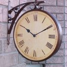 Single Sided Train Station Clock