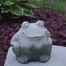 Freddie The Frog He Is So Cool, Cement Garden Decor