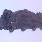 On This Site In 1897 Nothing Happened Funny Coat Rack