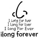 I Long For Ever Sticker