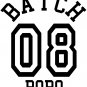Batch 08 Bobo Shirt