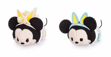 Mickey & Minnie Easter Mystery Box Disney Store Mini Tsum Tsum SET OF 2