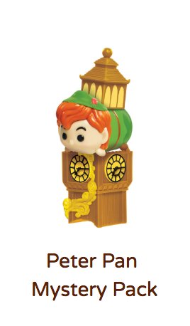 Peter Pan Tsum Tsum Vinyl Mystery Stack Pack (Series 5)