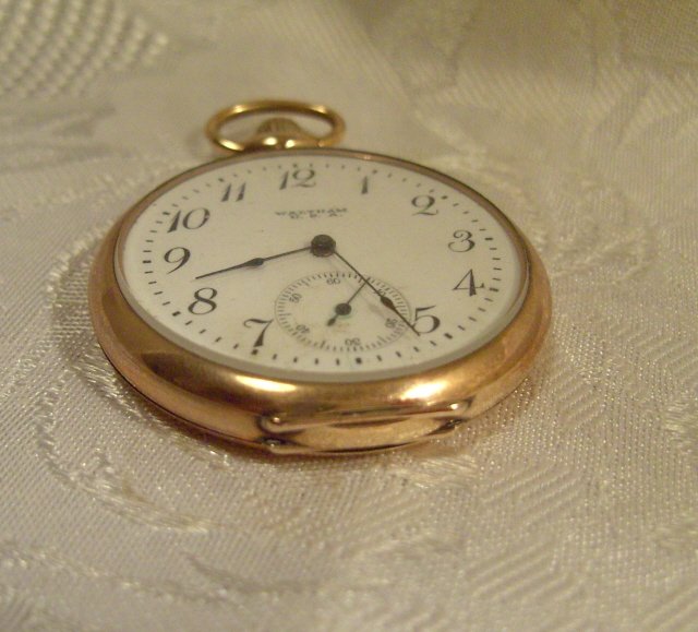 Waltham Pocket Watch1894 Model 12 Size 15 Jewels Grade 220 Gold Filled