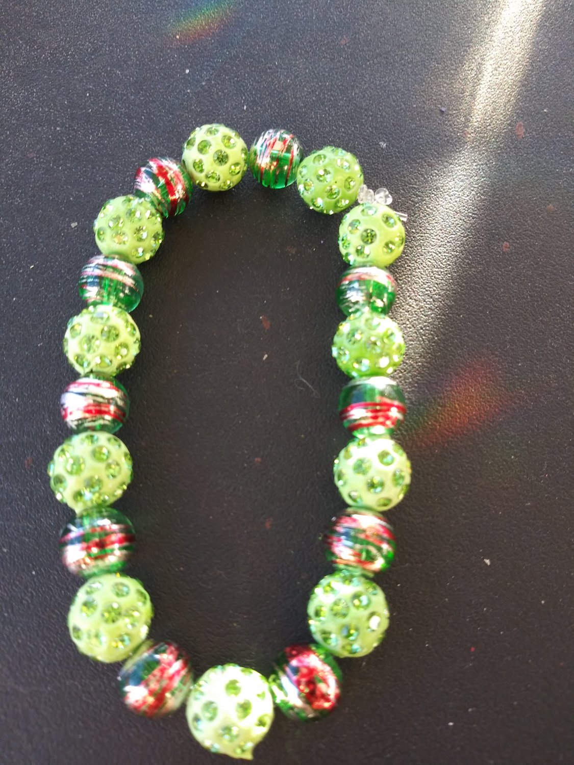 Green bracelet