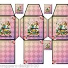 9 x Alice in Wonderland Tea Bag Envelopes with Tags  # 2 .. Party .. Wedding