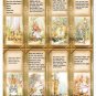 8 x Peter Rabbit Bookmarks / Gift Tags .. Craft .. Party