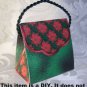 6 x Christmas Poinsettia Purse shape Gift Box #2 .. Party