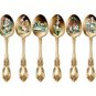 6 x Alice in Wonderland Images .. Spoon Shape