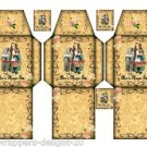 9 x Alice in Wonderland Tea Bag Envelopes with Tags  # 1 .. Party .. Wedding