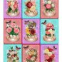 9 x Floral Tea Party..Teacup Gift Tags / Images .. Party .. Birthday