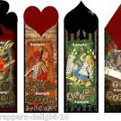 4 x Alice in Wonderland Bookmarks / Images .. Larger Size