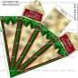 1 x " Merry Christmas " .. Bows .. Cone / Icicle Gift / Treat Box ..Party