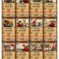 12 x Christmas Gift Tags / Images .. " SPECIAL DELIVERY From SANTA CLAUS "