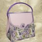 Purse Shape Gift Box .. Pansies .. Flower .. Party .. Birthday