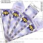 1 x Christmas Bells " HAPPY HOLIDAYS " .. Cone / Icicle Gift / Treat Box ..Party