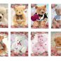 8 x Cute Butterfly and Teddy Bears Gift Tags / Images