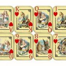 13 x  Alice in Wonderland .. Playing Card Images .. Gift Tags