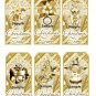 12 x Christmas Gift Tags / Images .. " Christmas Time "  ... Smaller Size