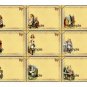 9 x Alice in Wonderland Note Cards.. Gift tags  # 2