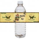 15 x  Alice in Wonderland Water/Drink Bottle Labels .."Drink Me"