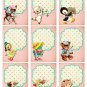 9 x Vintage Bird and Animal Gift Tags .. Craft .. Scrapbook