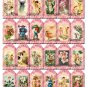 24 x Fairy Fairies Gift Tags / Images .. Small Size