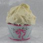 12 x Christmas Cupcake / Muffin Wrapper .. Bow and Berries  .. Party