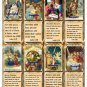 6 x Sheets Christmas Nativity Bookmarks / Images .. Angels Manger ..48 bookmarks