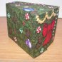 1 x Cake Slice Style Gift Box DIY .. Christmas Wreath Design