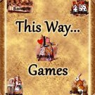 1 x Alice in Wonderland Signs / Images .. " This Way ... Games "