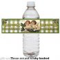 15 x Vintage Christmas Angels Water / Drink Bottle Labels " CHRISTMAS WISHES "